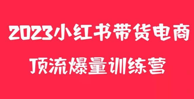 小红书电商爆量训练营，月入3W+！可复制的独家养生花茶系列玩法-搞钱帮